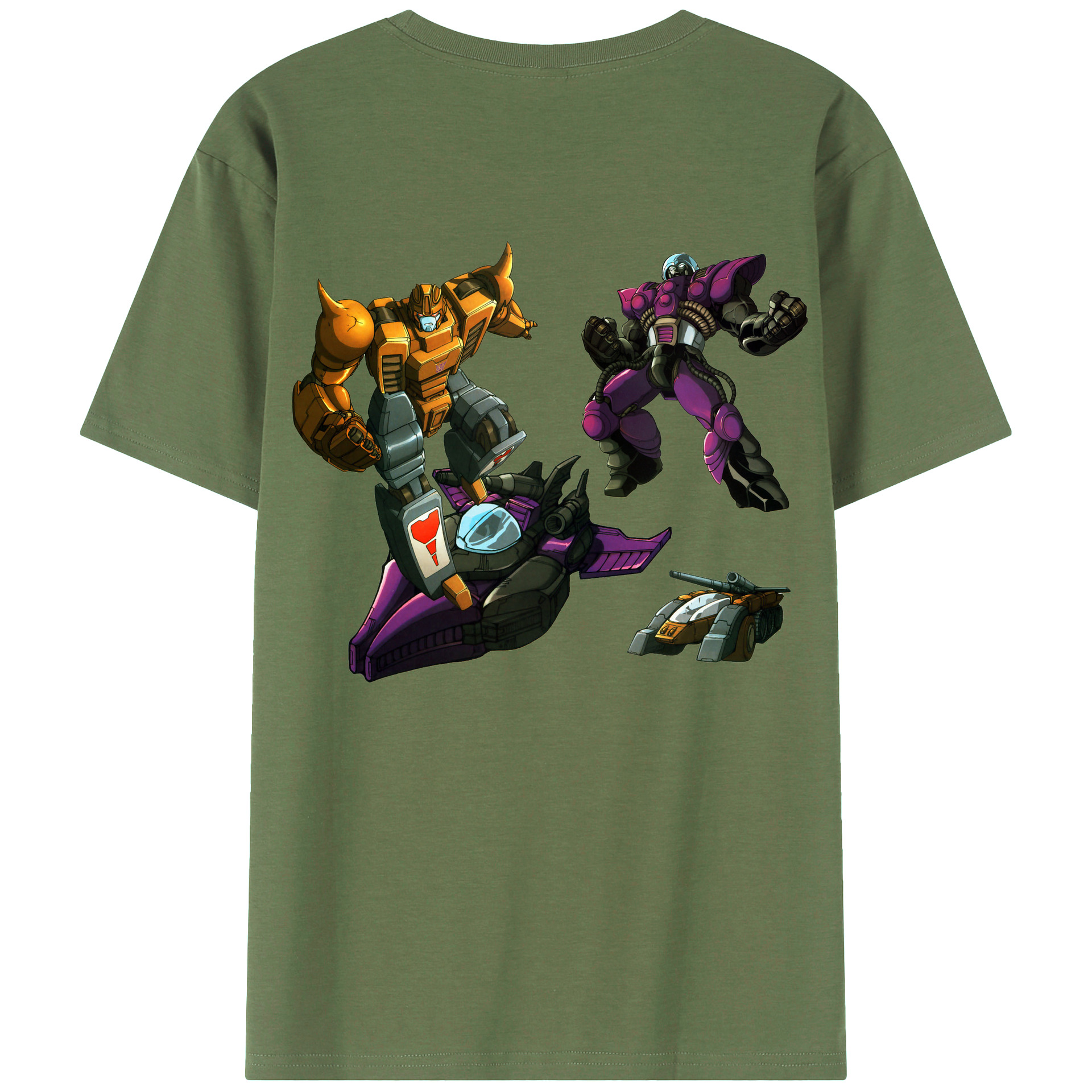 （画像用）  綿100％ メンズ半袖Tシャツ（バックプリント） 通気性